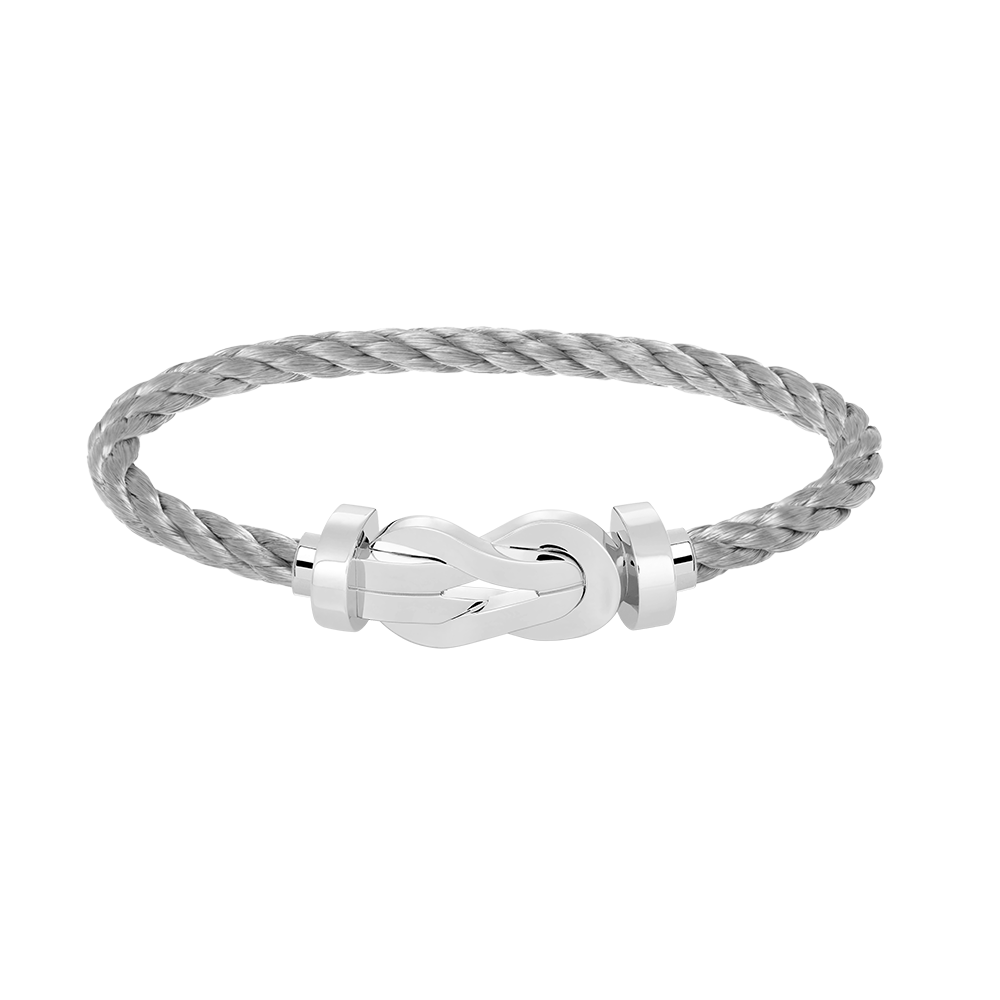 [Eterna Jewels]CHANCE LARGE 8 FIGURE BUCKLE NO DIAMOND BRACELET SILVER