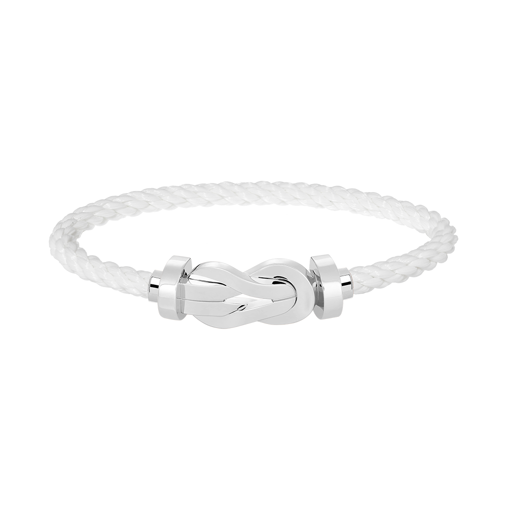 [Eterna Jewels]CHANCE LARGE 8 FIGURE BUCKLE NO DIAMOND BRACELET SILVER