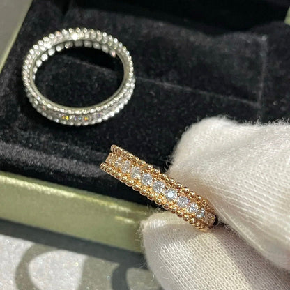 [Eterna Jewels]PERLEE DIAMOND SILVER RING