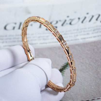 [Eterna Jewels]SERPENTI BRACELET PINK GOLD DIAMOND