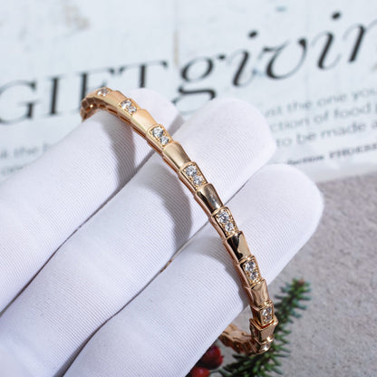 [Eterna Jewels]SERPENTI SMALL BRACELET PINK GOLD DIAMOND