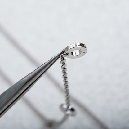 [Eterna Jewels]PARENTESI NECKLACE SILVER