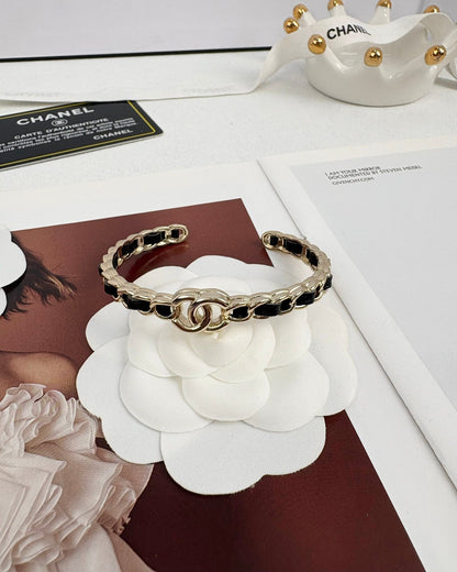[Eterna Jewels]Double C Open Bangle