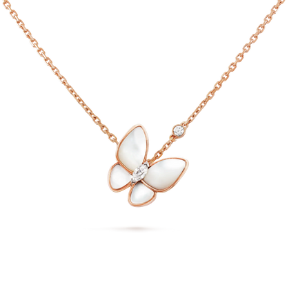 [Eterna Jewels]BUTTERFLY MOP DIAMOND NECKLACE