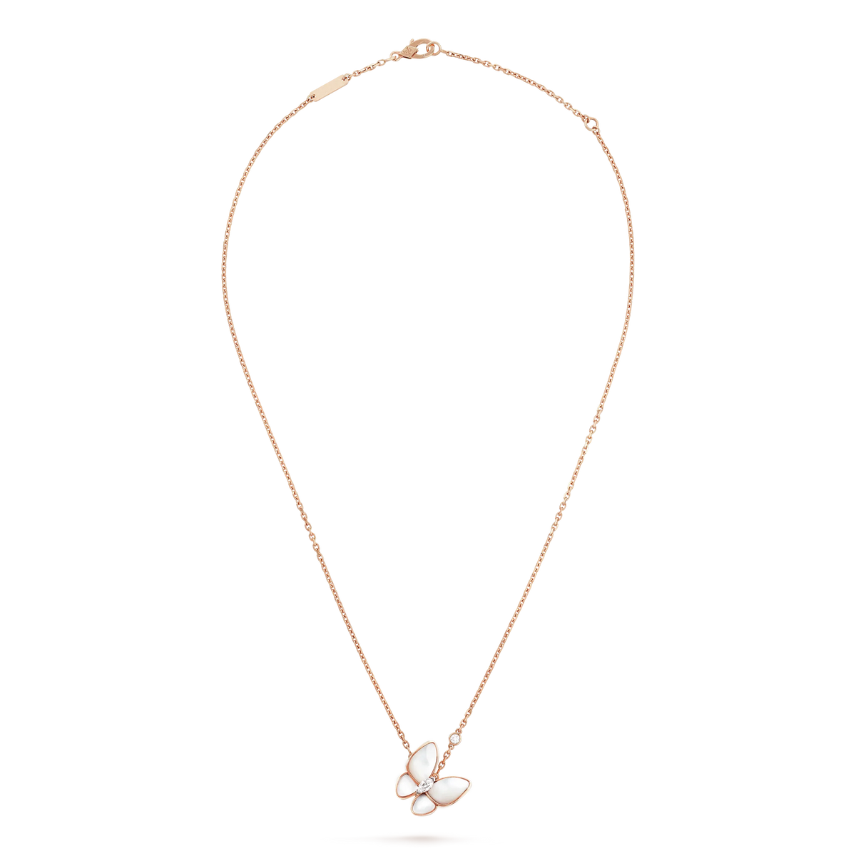 [Eterna Jewels]BUTTERFLY MOP DIAMOND NECKLACE
