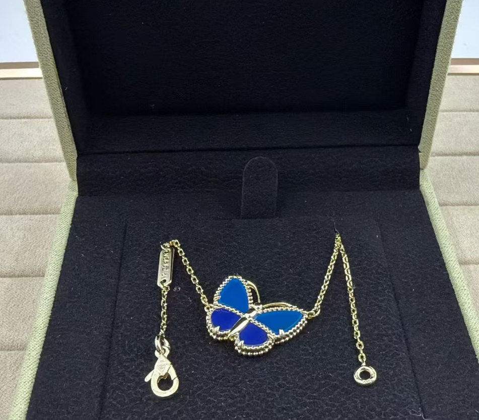 [Eterna Jewels]2026 NEW BUTTERFLY BLUE   NECKLACE
