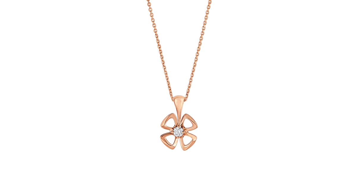 [Eterna Jewels]FIOREVER NECKLACE DIAMOND CENTER
