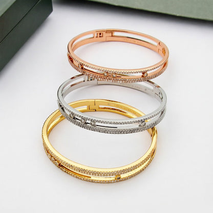 [Eterna Jewels]Move Romane pavé bangle