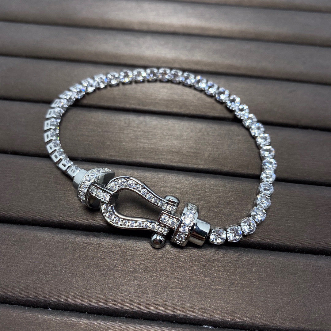 [Eterna Jewels]FORCE  HORSESHOE  DIAMOND TENNIS BRACELET