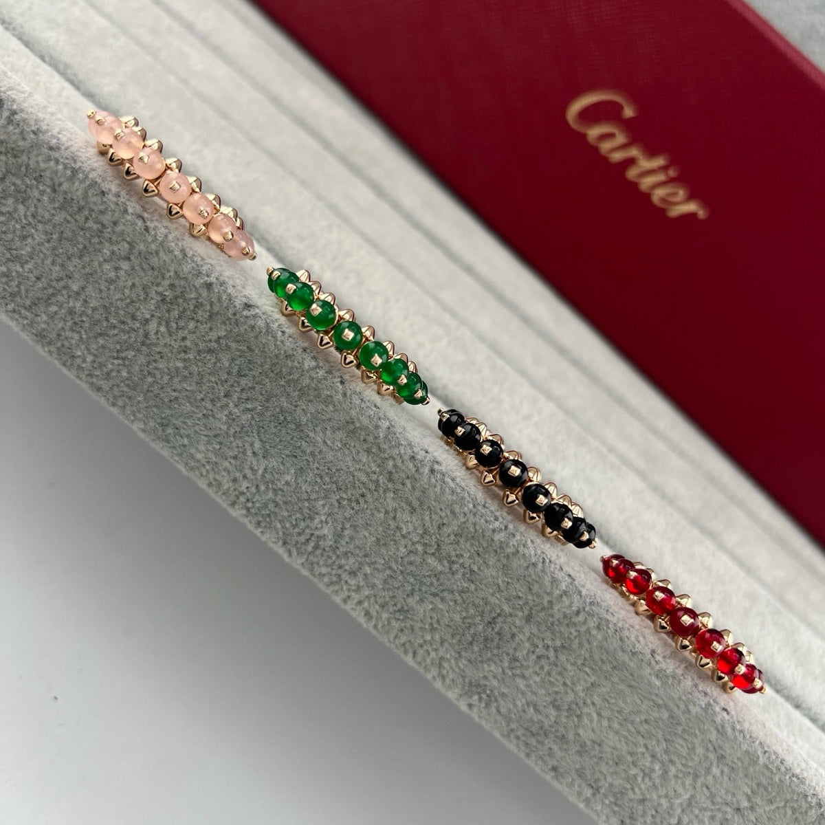 [Eterna Jewels]CLASH 7.9MM AGATE CHALCEDONY RING