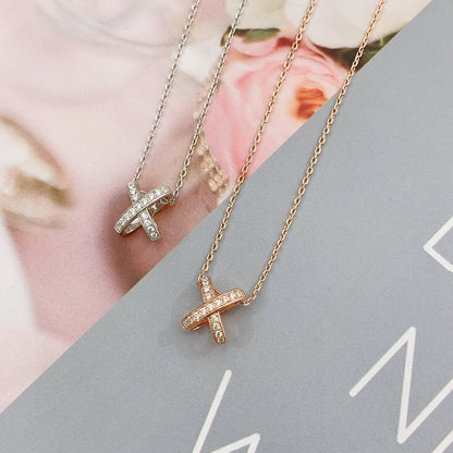 [Eterna Jewels]JEUX DE DIAMOND NECKLACE