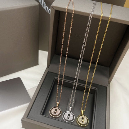 [Eterna Jewels]LUCKY MOVER PM PAVED NECKLACE