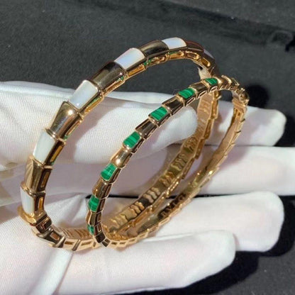 [Eterna Jewels]SERPENTI BRACELET PINK GOLD MOP