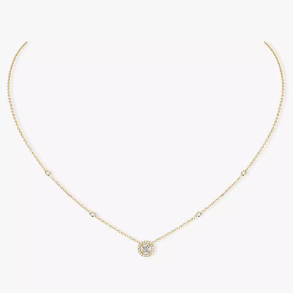[Eterna Jewels]Diamond Necklace 0,20ct Brilliant Shape Joy
