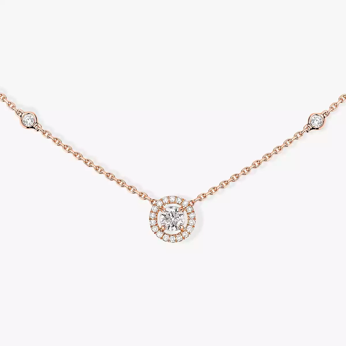 [Eterna Jewels]Diamond Necklace 0,20ct Brilliant Shape Joy