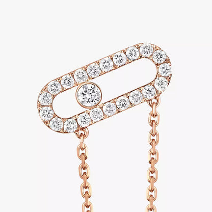 [Eterna Jewels]Move Uno Diamond Earrings