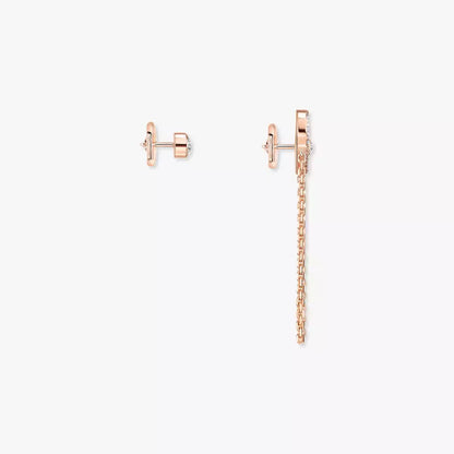 [Eterna Jewels]Move Uno Diamond Earrings
