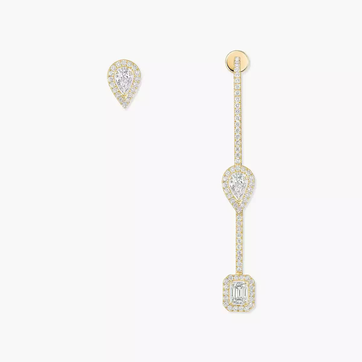 [Eterna Jewels]Diamond Drop Earrings My Twin