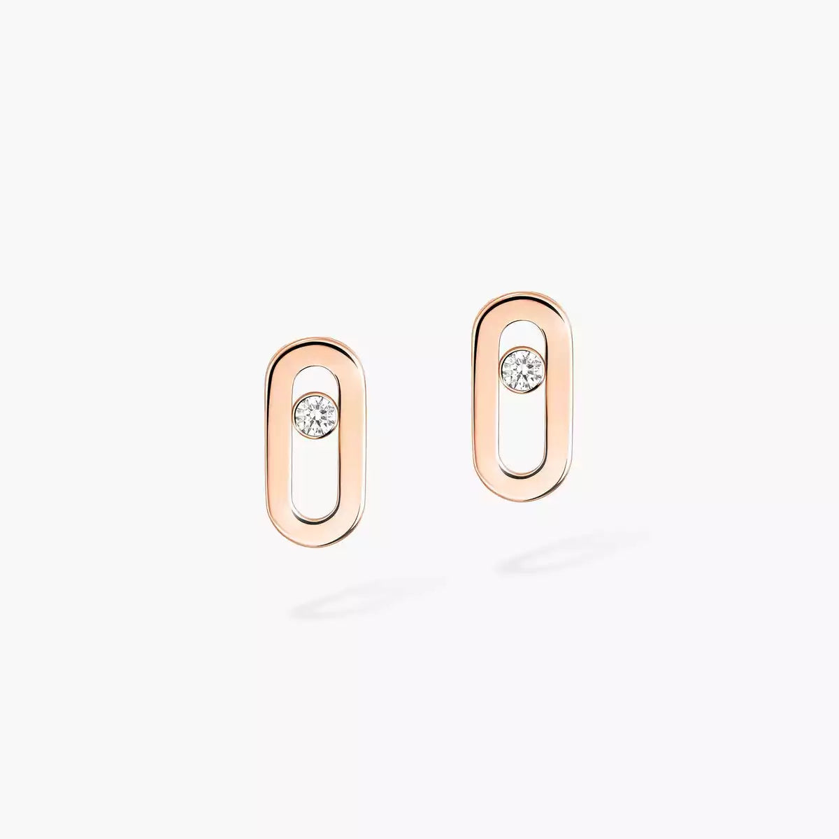 [Eterna Jewels]Move Uno Diamond Stud Earrings