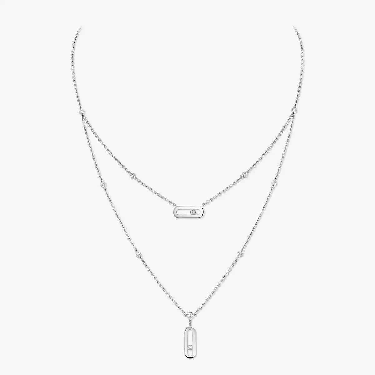 [Eterna Jewels] Move Uno Diamond Necklace