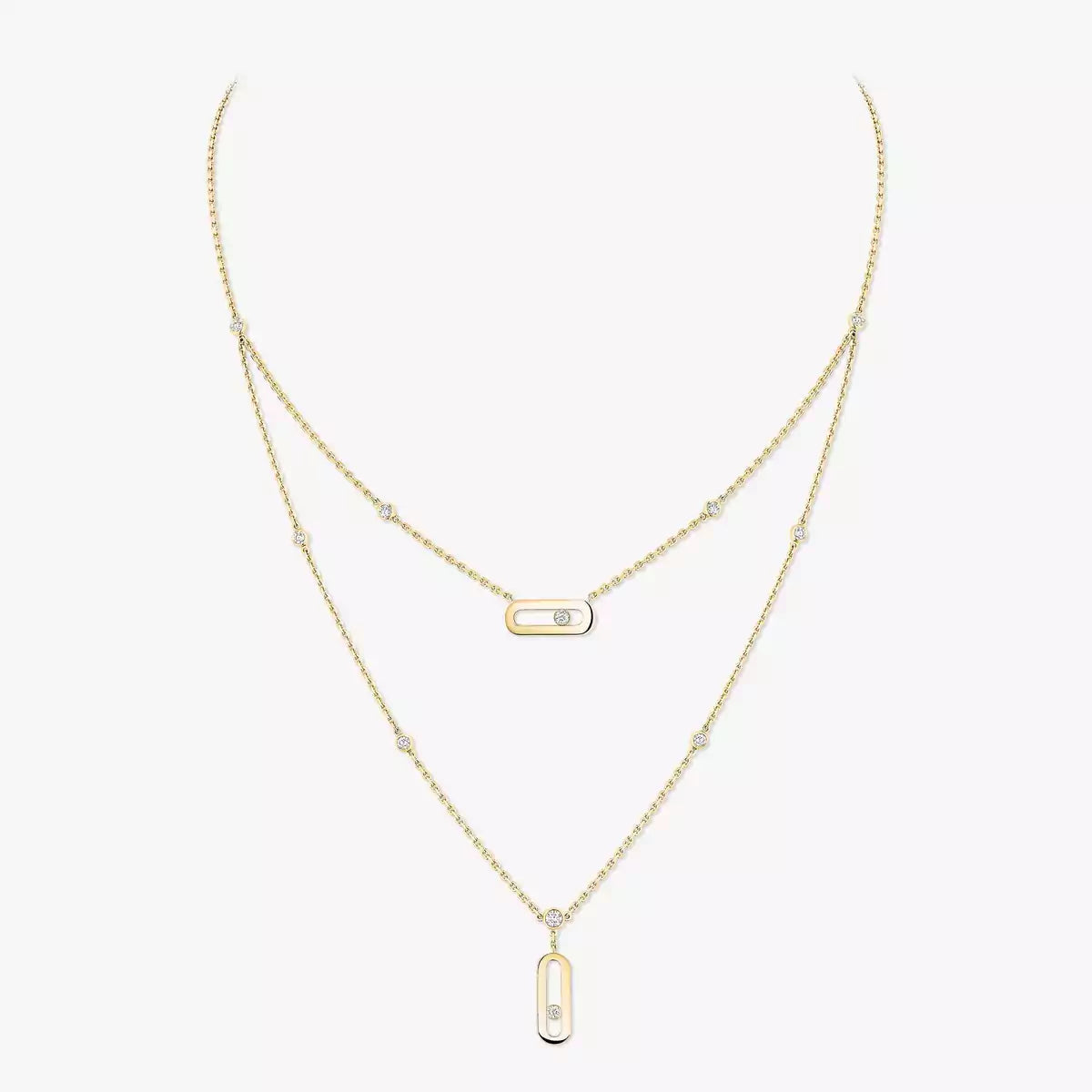 [Eterna Jewels] Move Uno Diamond Necklace