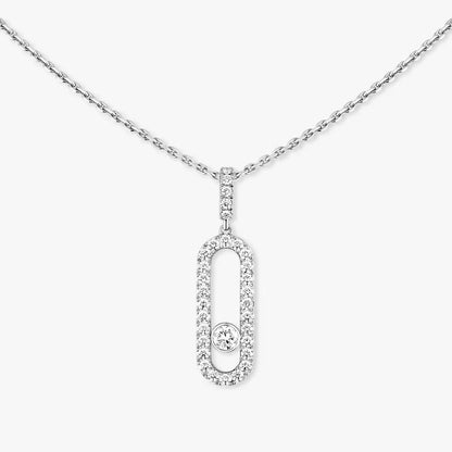 [Eterna Jewels]Move Uno Diamond Necklace in Rose Gold