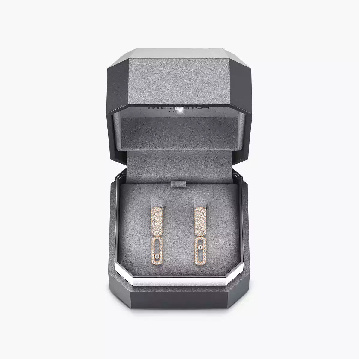[Eterna Jewels]Imperial Move SM Diamond Earrings