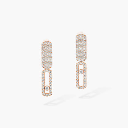 [Eterna Jewels]Imperial Move SM Diamond Earrings