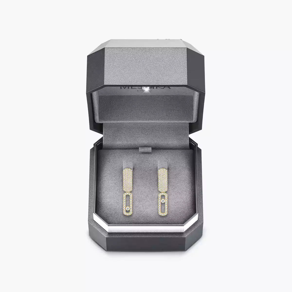 [Eterna Jewels]Imperial Move SM Diamond Earrings