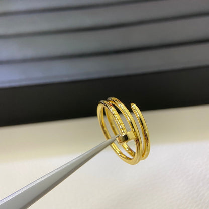 [Eterna Jewels]SMOOTH THREE-BAND NAIL RING
