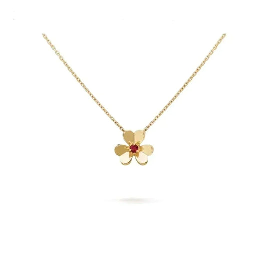 [Eterna Jewels]FRIVOLE GOLD FLOWER NECKLACE